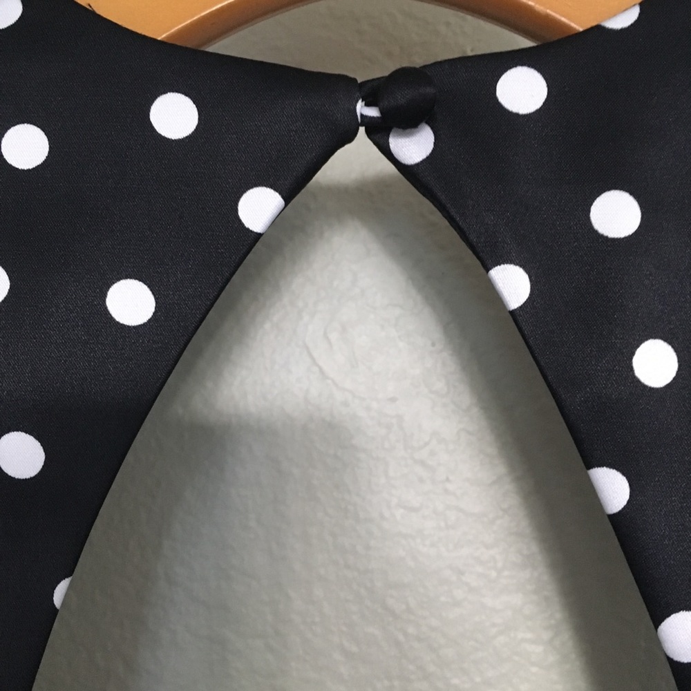 NWOT WHBM polka dot dress size 2 - Picture 6 of 8